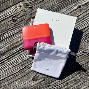 CÉLINE Colorblock Bifold Wallet